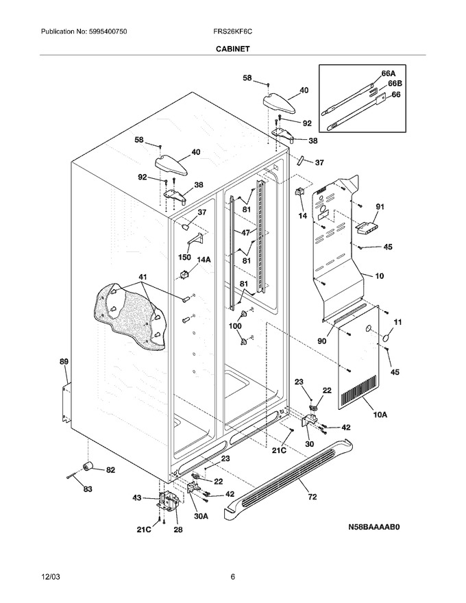 Diagram for FRS26KF6CQ3