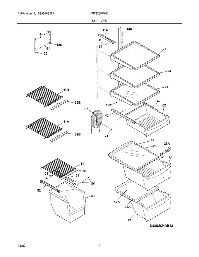 Diagram for FRS26KF6EW7