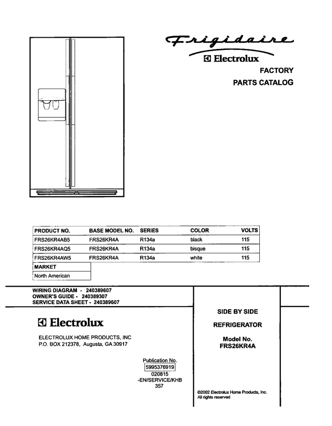 Diagram for FRS26KR4AQ5