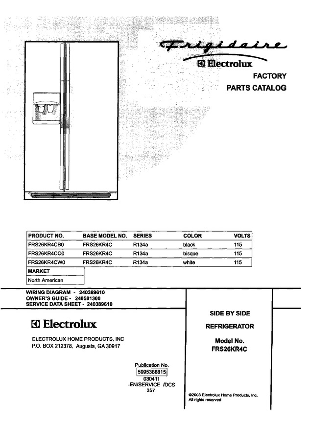 Diagram for FRS26KR4CB0