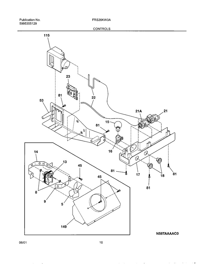 Diagram for FRS26KW3AB0