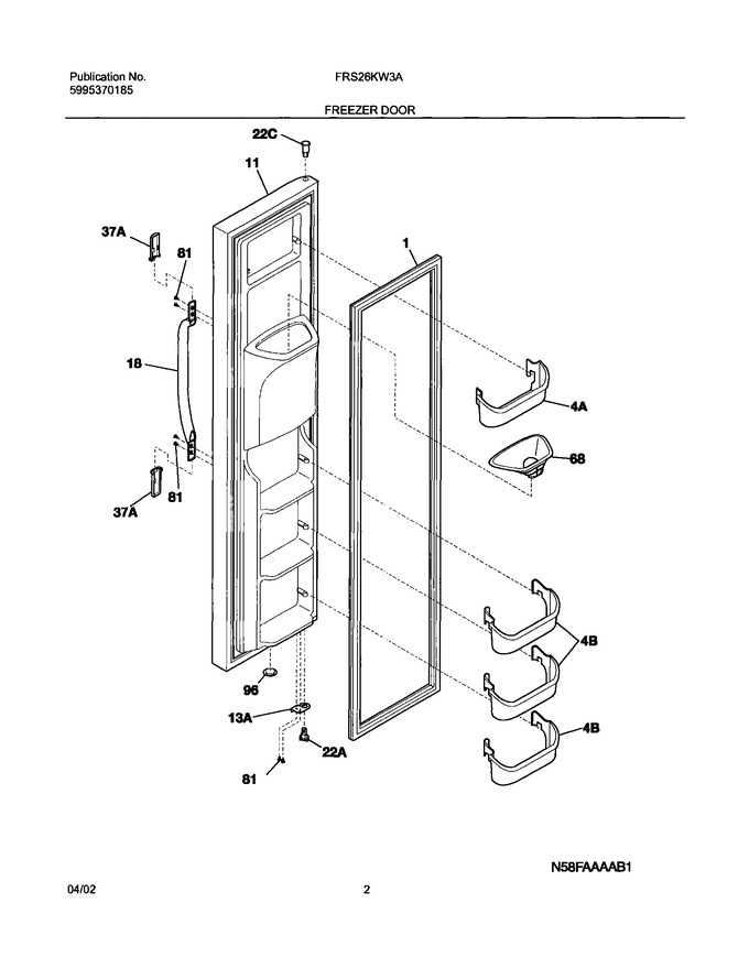 Diagram for FRS26KW3AB3