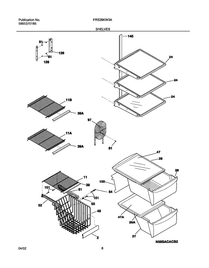 Diagram for FRS26KW3AB3