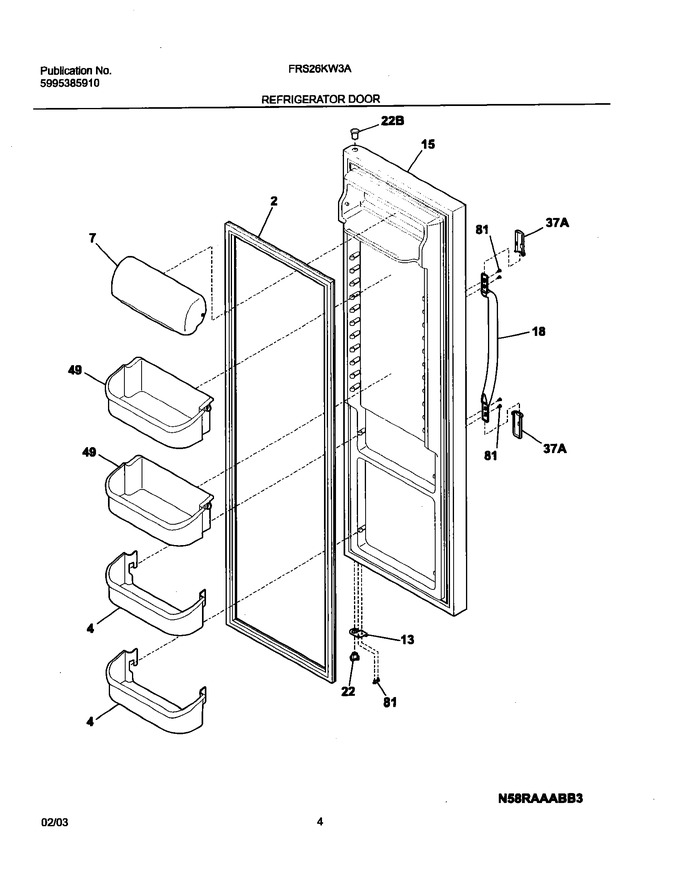 Diagram for FRS26KW3AQ6