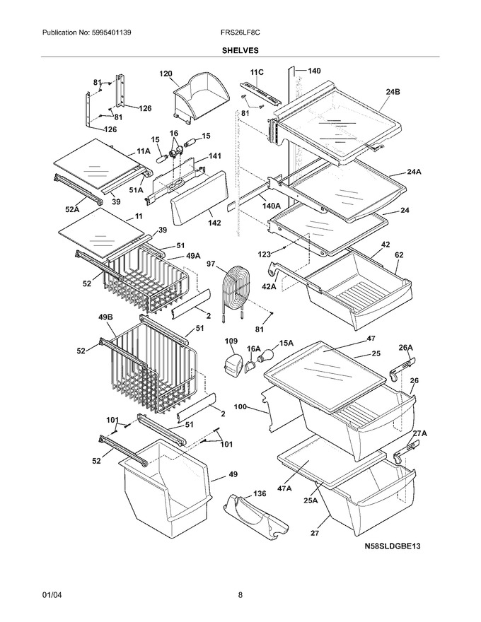 Diagram for FRS26LF8CW0