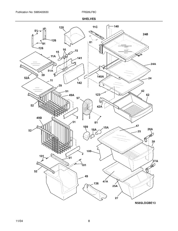 Diagram for FRS26LF8CS6