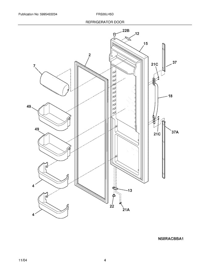 Diagram for FRS26LH5DQ4