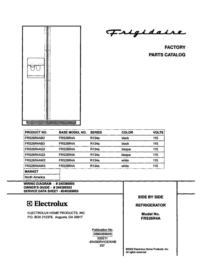Diagram for FRS26R4AW2