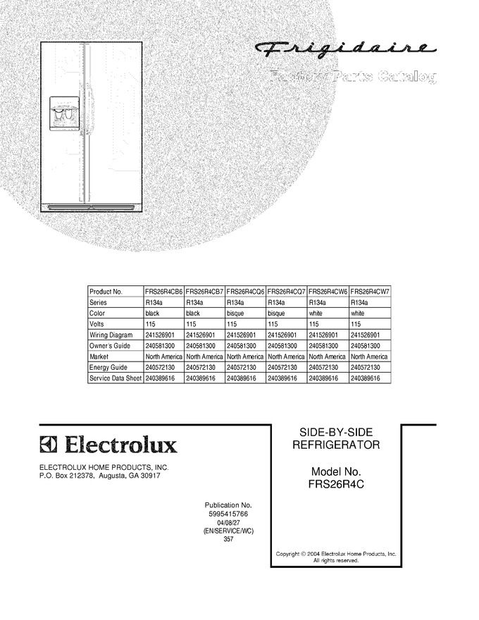 Diagram for FRS26R4CQ7