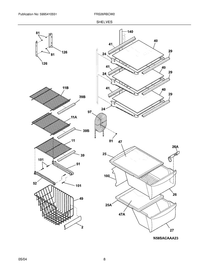 Diagram for FRS26RBCW2
