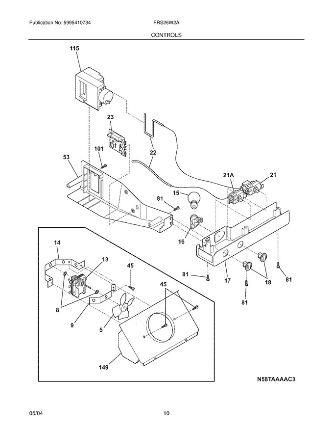 Diagram for FRS26W2AW8