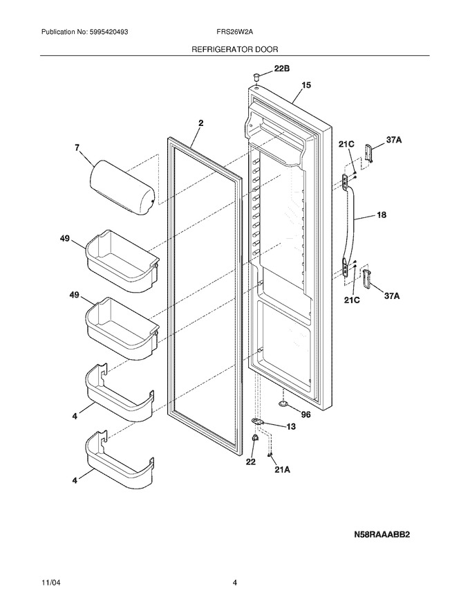 Diagram for FRS26W2AQD
