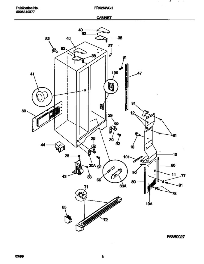Diagram for FRS26WGHW0