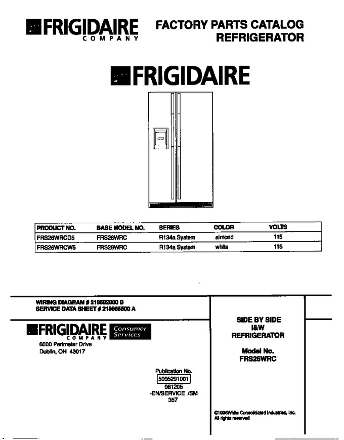 Diagram for FRS26WRCD5