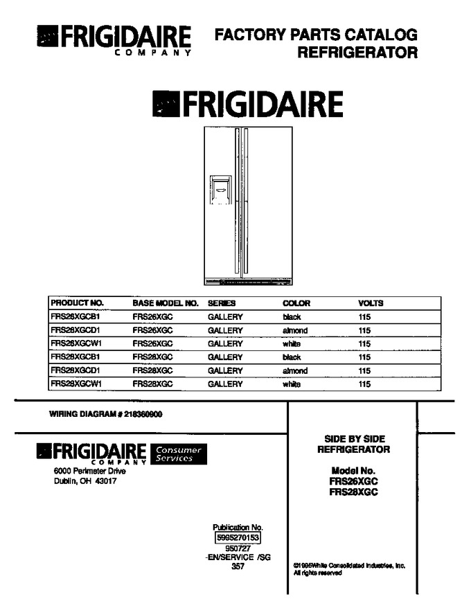 Diagram for FRS28XGCD1