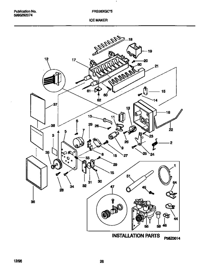 Diagram for FRS26XGCB5