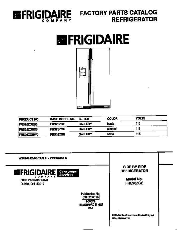 Diagram for FRS26ZGEB0