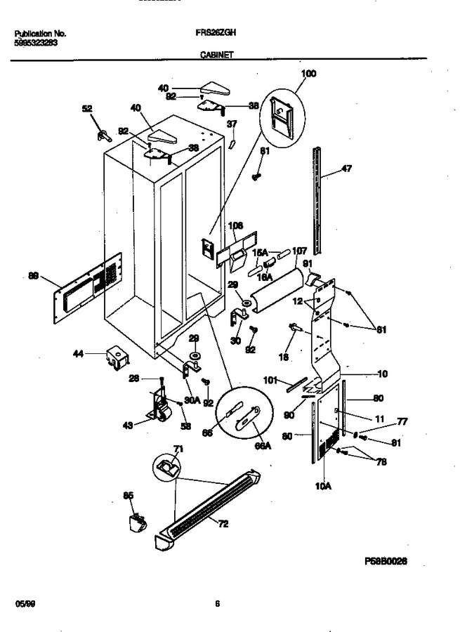 Diagram for FRS26ZGHW0