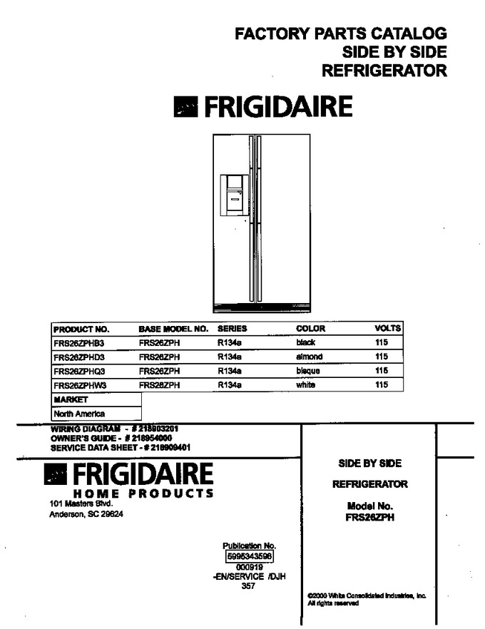 Diagram for FRS26ZPHQ3