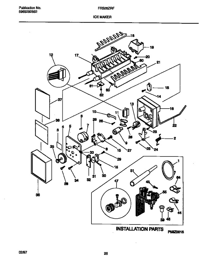 Diagram for FRS26ZRFW0