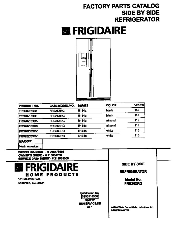 Diagram for FRS26ZRGW6