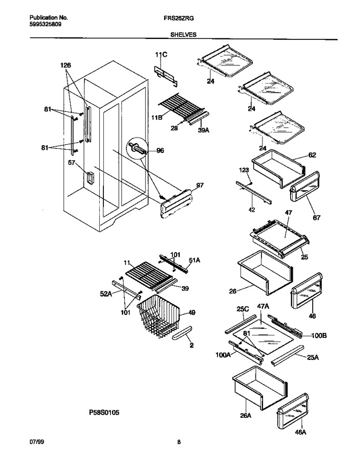Diagram for FRS26ZRGW8