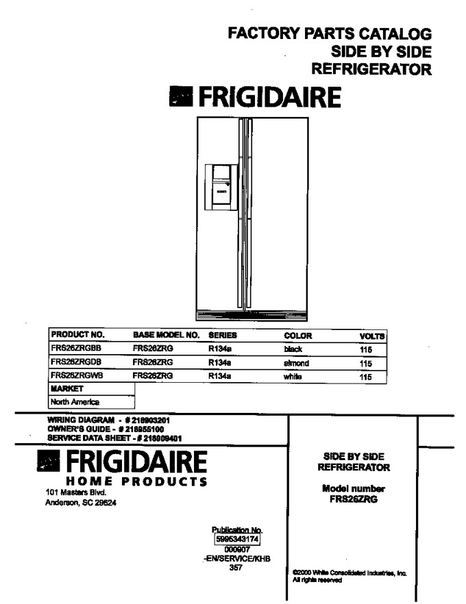 Diagram for FRS26ZRGDB
