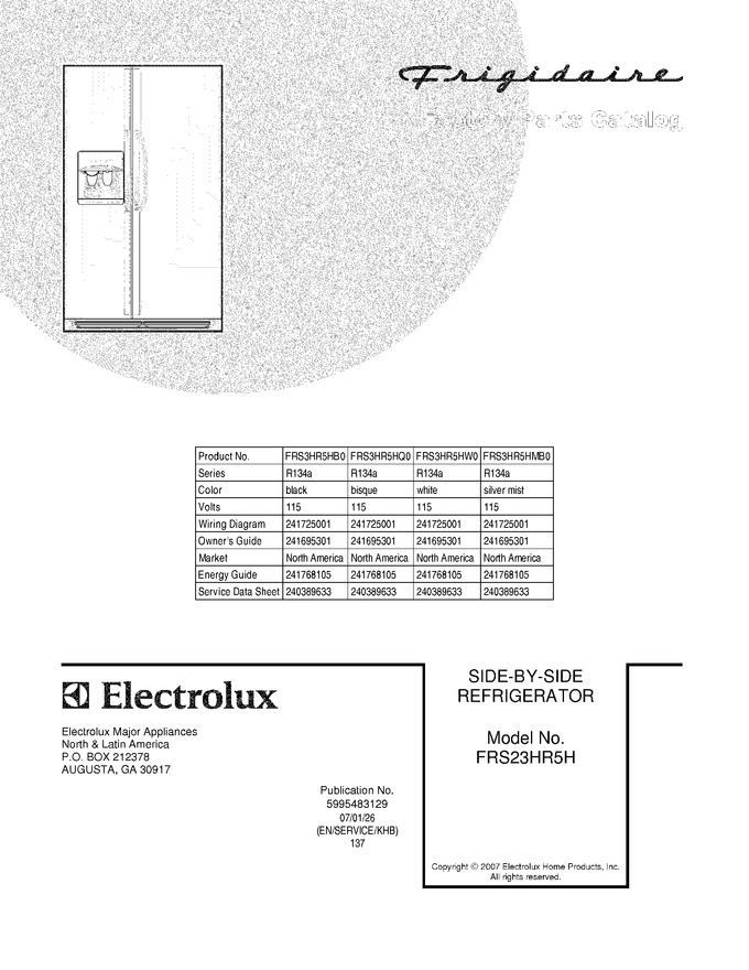 Diagram for FRS3HR5HB0