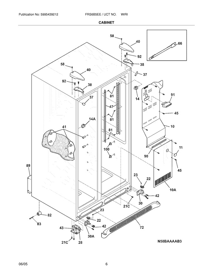 Diagram for FRS6B5EEW3