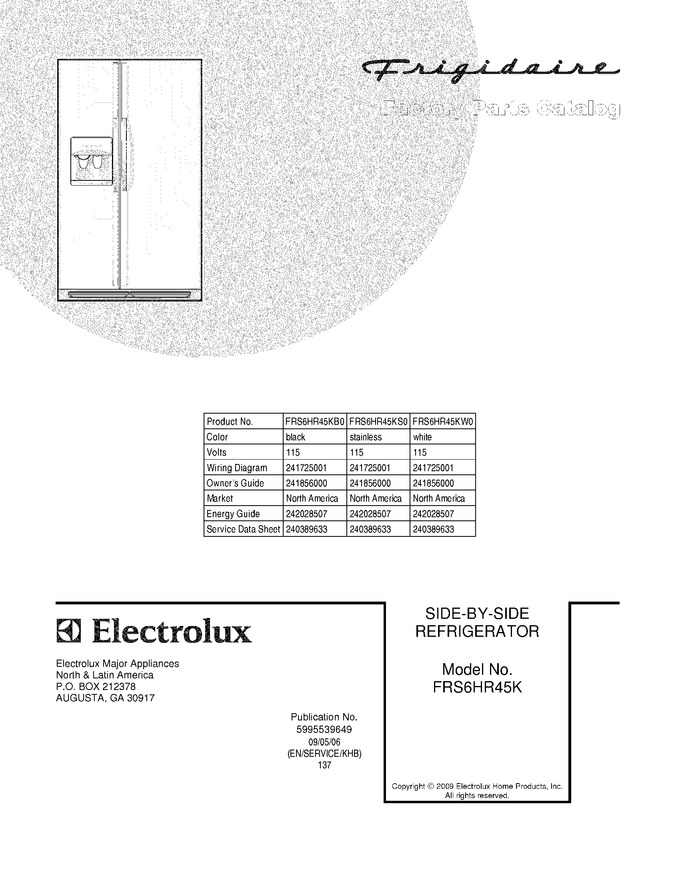 Diagram for FRS6HR45KW0
