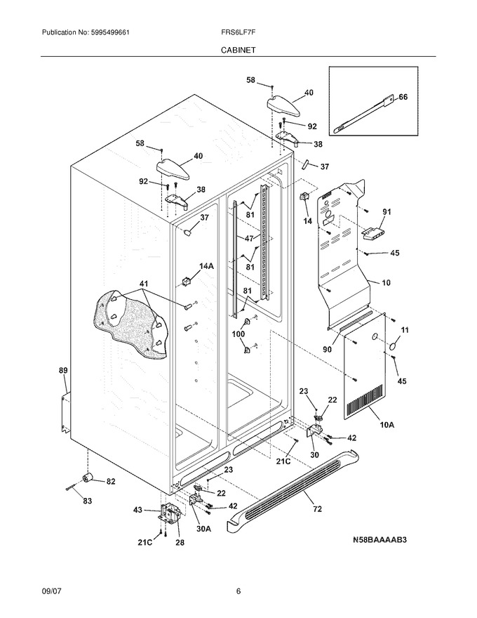 Diagram for FRS6LF7FSB