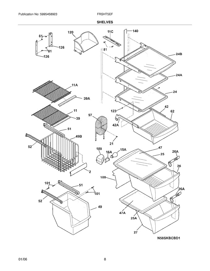 Diagram for FRSHT5EFW0