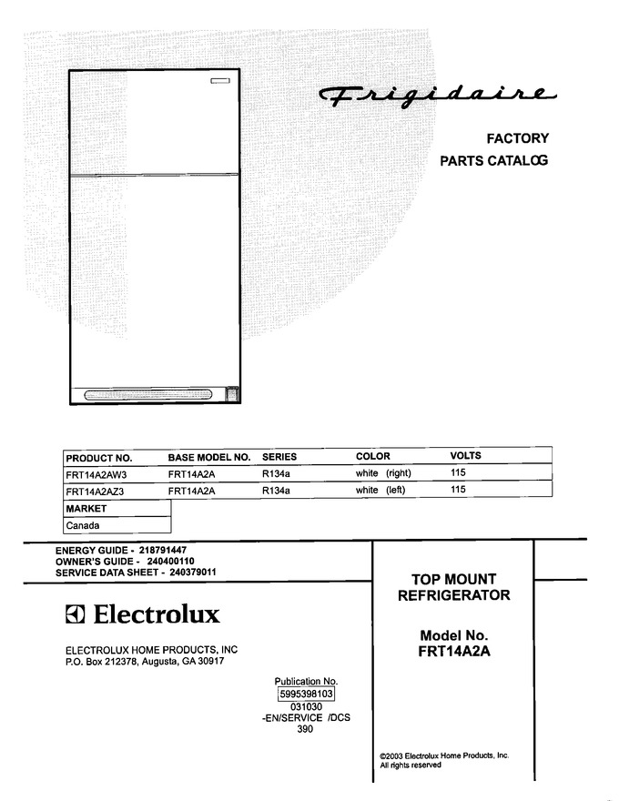 Diagram for FRT14A2AZ3