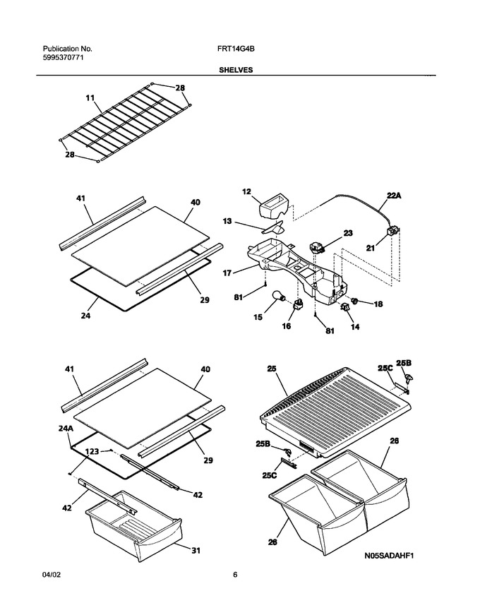 Diagram for FRT14G4BW0