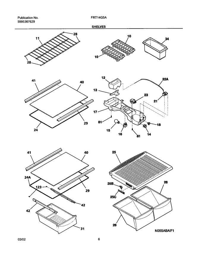 Diagram for FRT14G5AW1