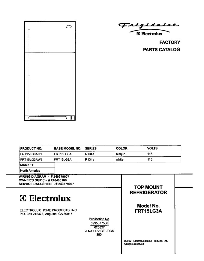 Diagram for FRT15LG3AW1