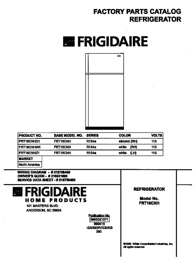 Diagram for FRT16CNHD1