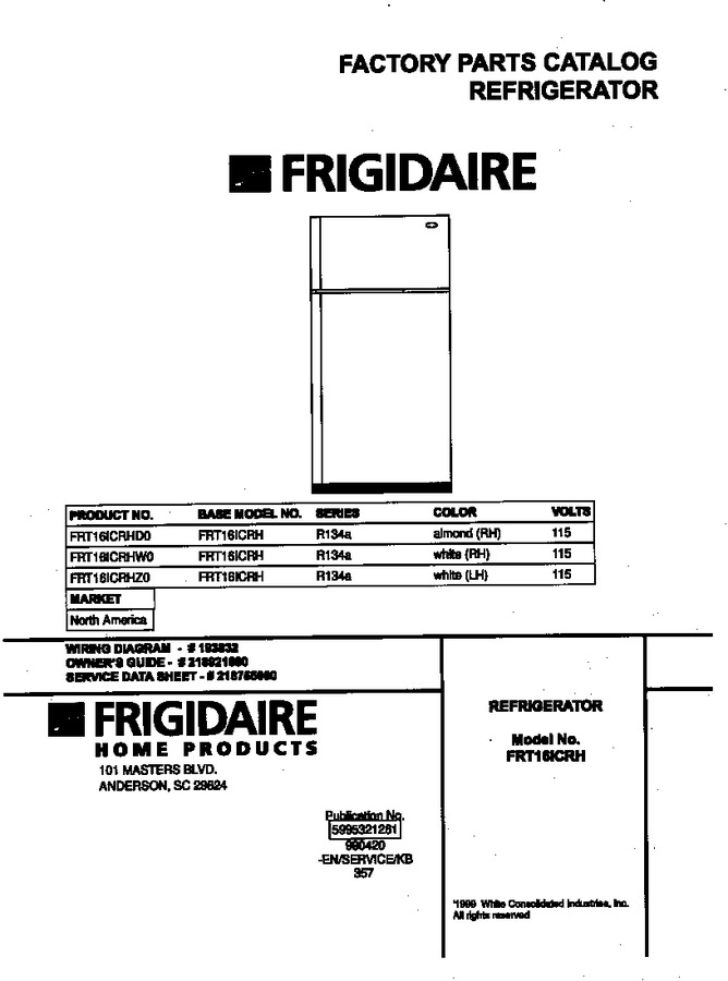 Diagram for FRT16ICRHD0