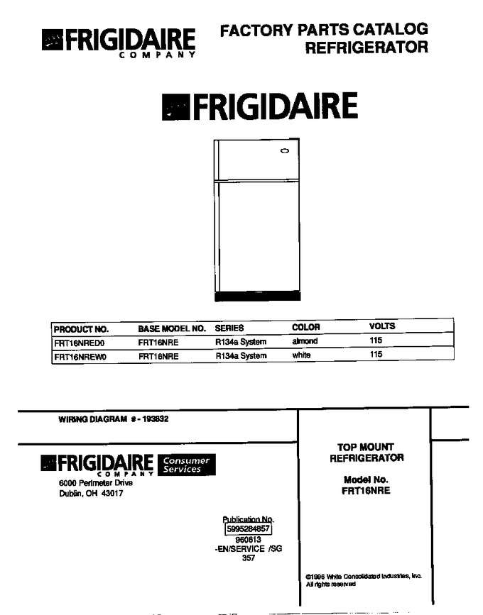Diagram for FRT16NRED0