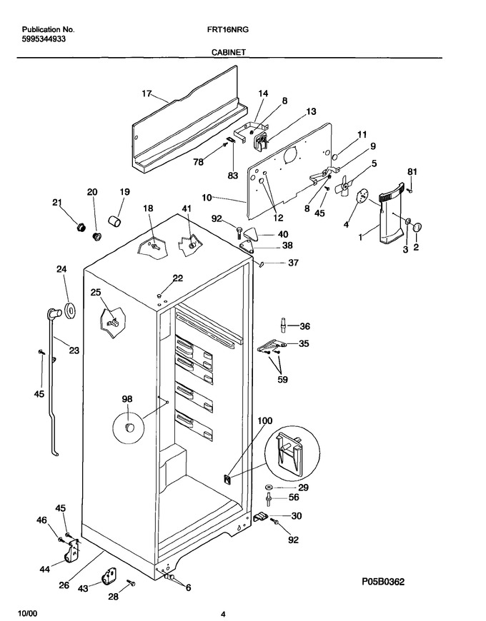 Diagram for FRT16NRGY8