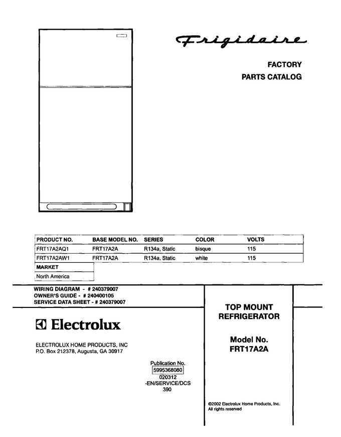 Diagram for FRT17A2AW1