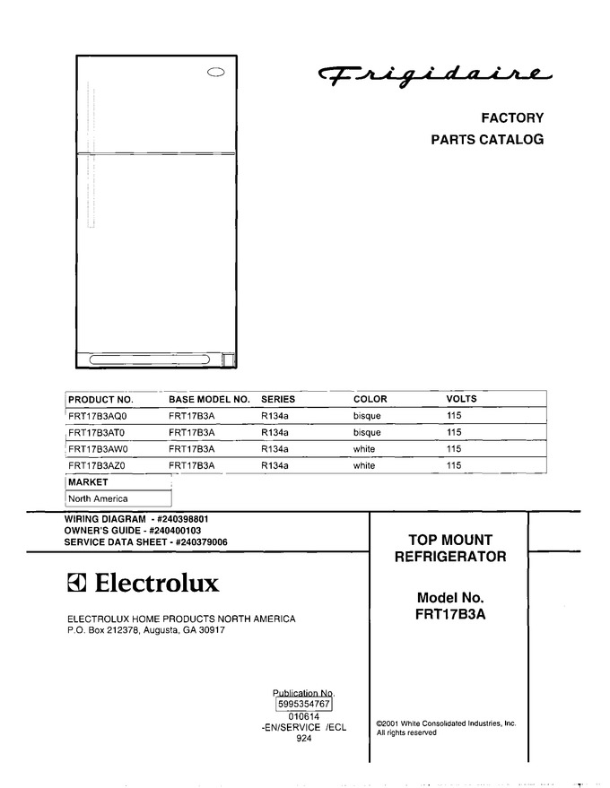 Diagram for FRT17B3AZ0