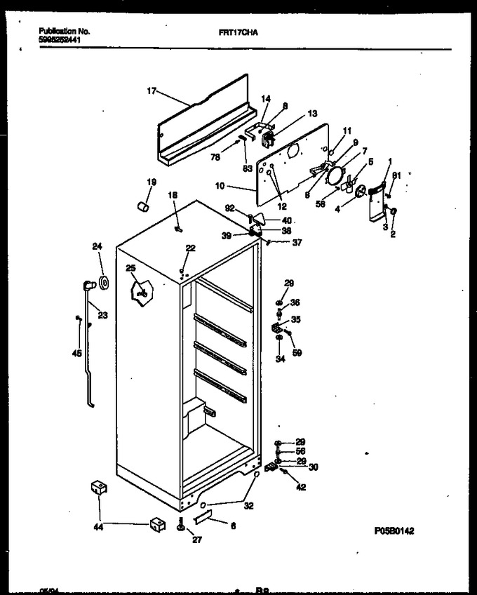 Diagram for FRT17CHAW1