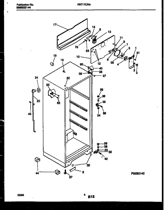 Diagram for FRT17CRAZ0
