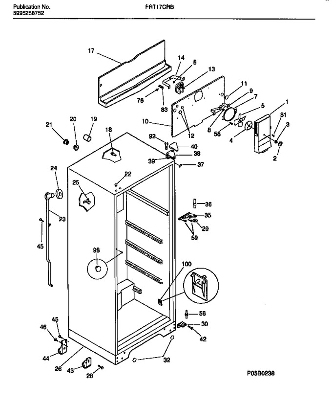 Diagram for FRT17CRBW2