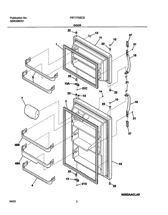 Diagram for FRT17G5CSK0