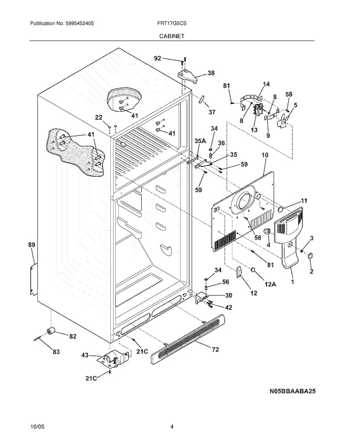 Diagram for FRT17G5CSK9