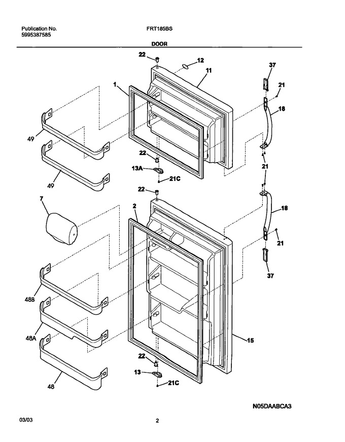 Diagram for FRT185BSK0