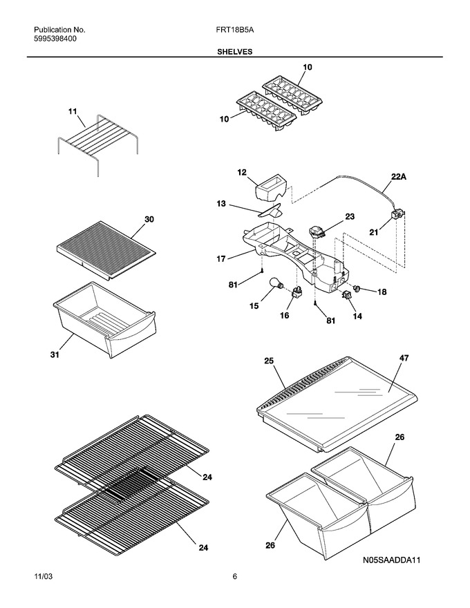 Diagram for FRT18B5AQ9
