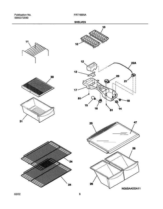 Diagram for FRT18B5AW5